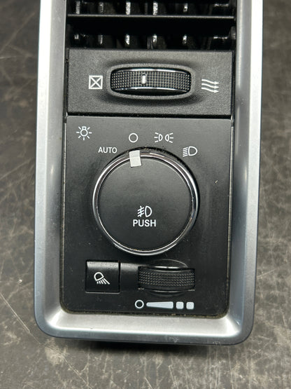 2013-2018 Ram 1500 LH & RH Outer Dash Air Vents W/ Headlight Switch 68189154AA
