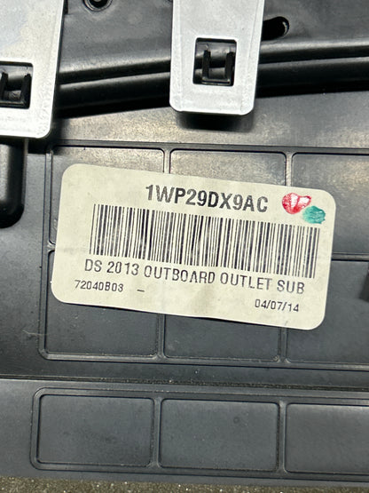 2013-2018 Ram 1500 LH & RH Outer Dash Air Vents W/ Headlight Switch 68189154AA