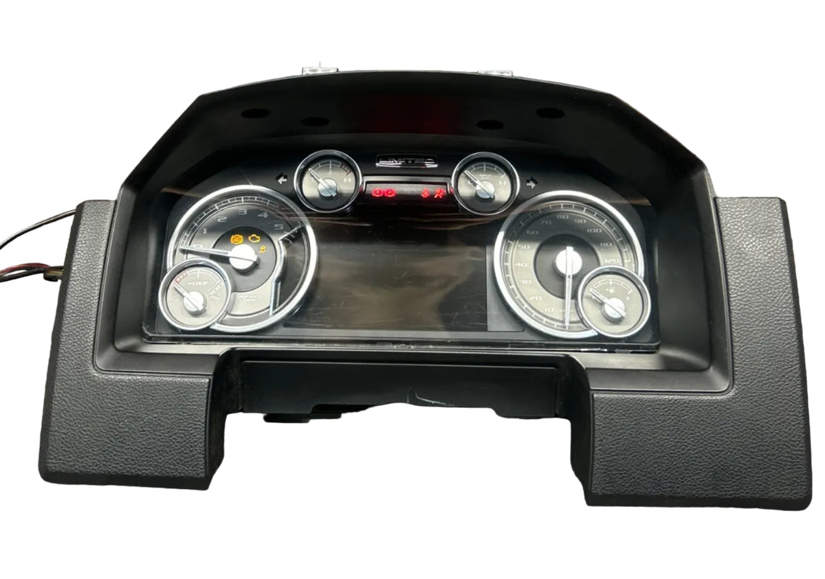 2014 Ram 1500 3.0L EcoDiesel Speedometer Gauge Cluster W/ Bezel 56054706AE OEM