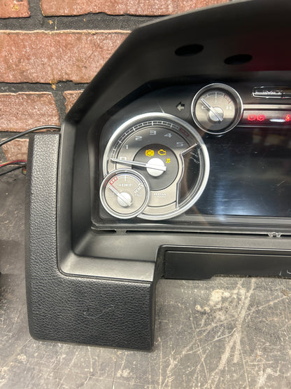 2014 Ram 1500 3.0L EcoDiesel Speedometer Gauge Cluster W/ Bezel 56054706AE OEM