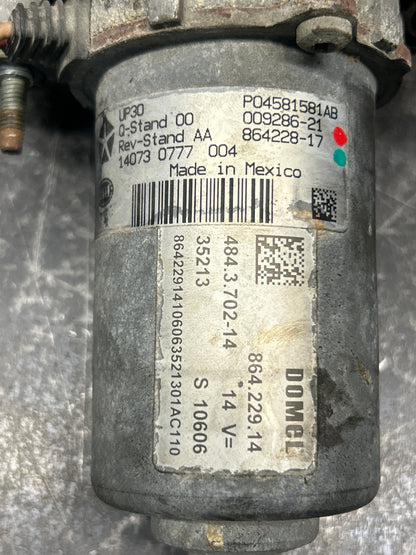 2013-2018 Ram 1500 Brake Booster Electric Vacuum Air Pump Hella 04581581AB OEM