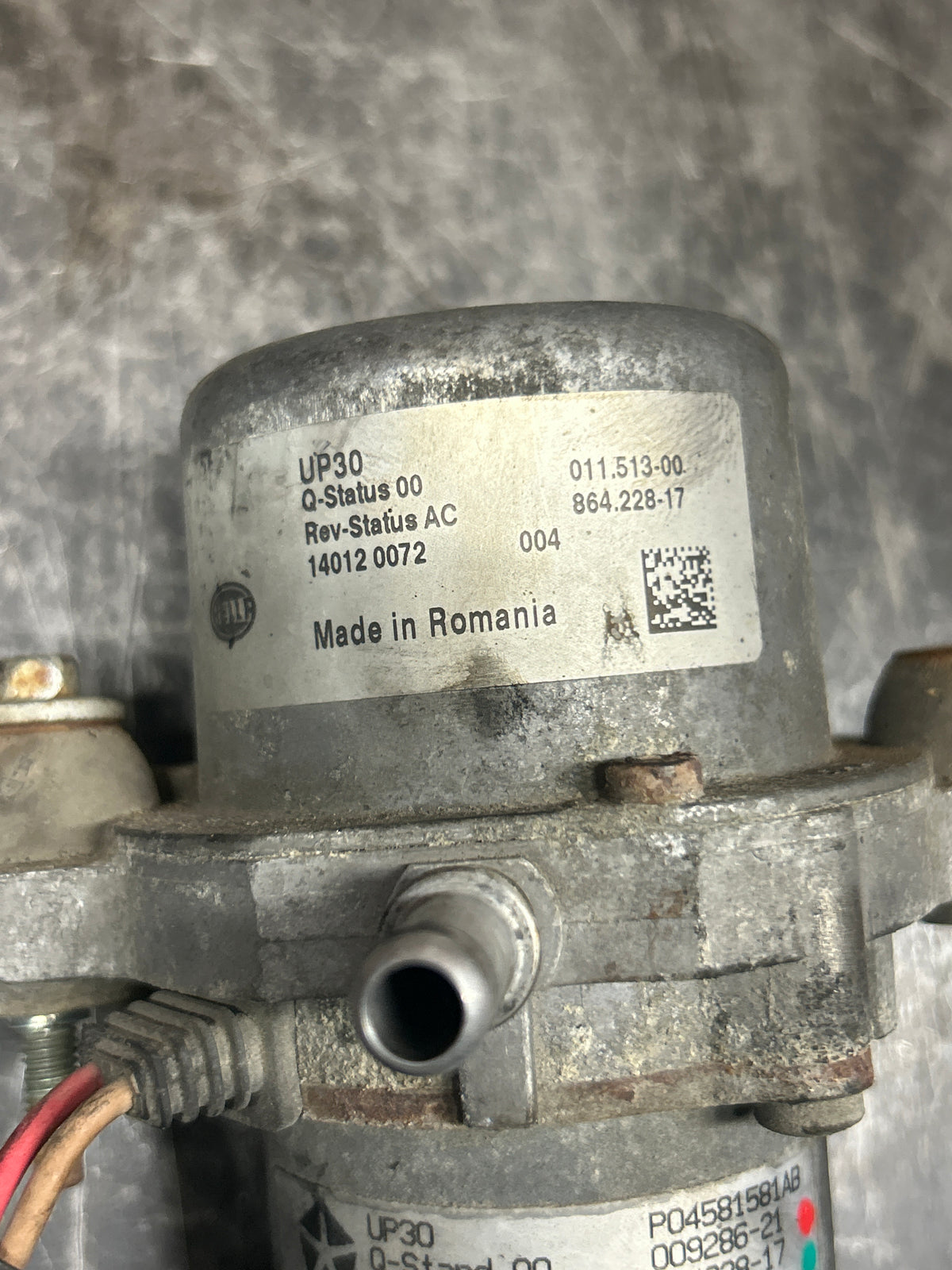 2013-2018 Ram 1500 Brake Booster Electric Vacuum Air Pump Hella 04581581AB OEM