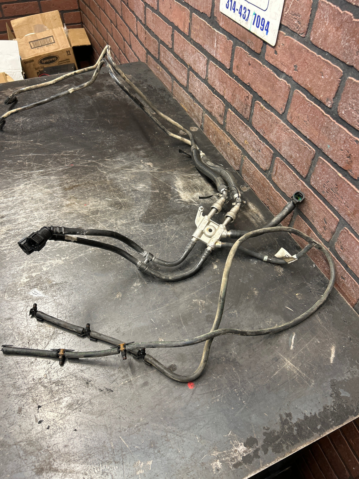 2014-2018 Ram 1500 3.0L EcoDiesel Fuel Injector Supply & Return Line Hose Set