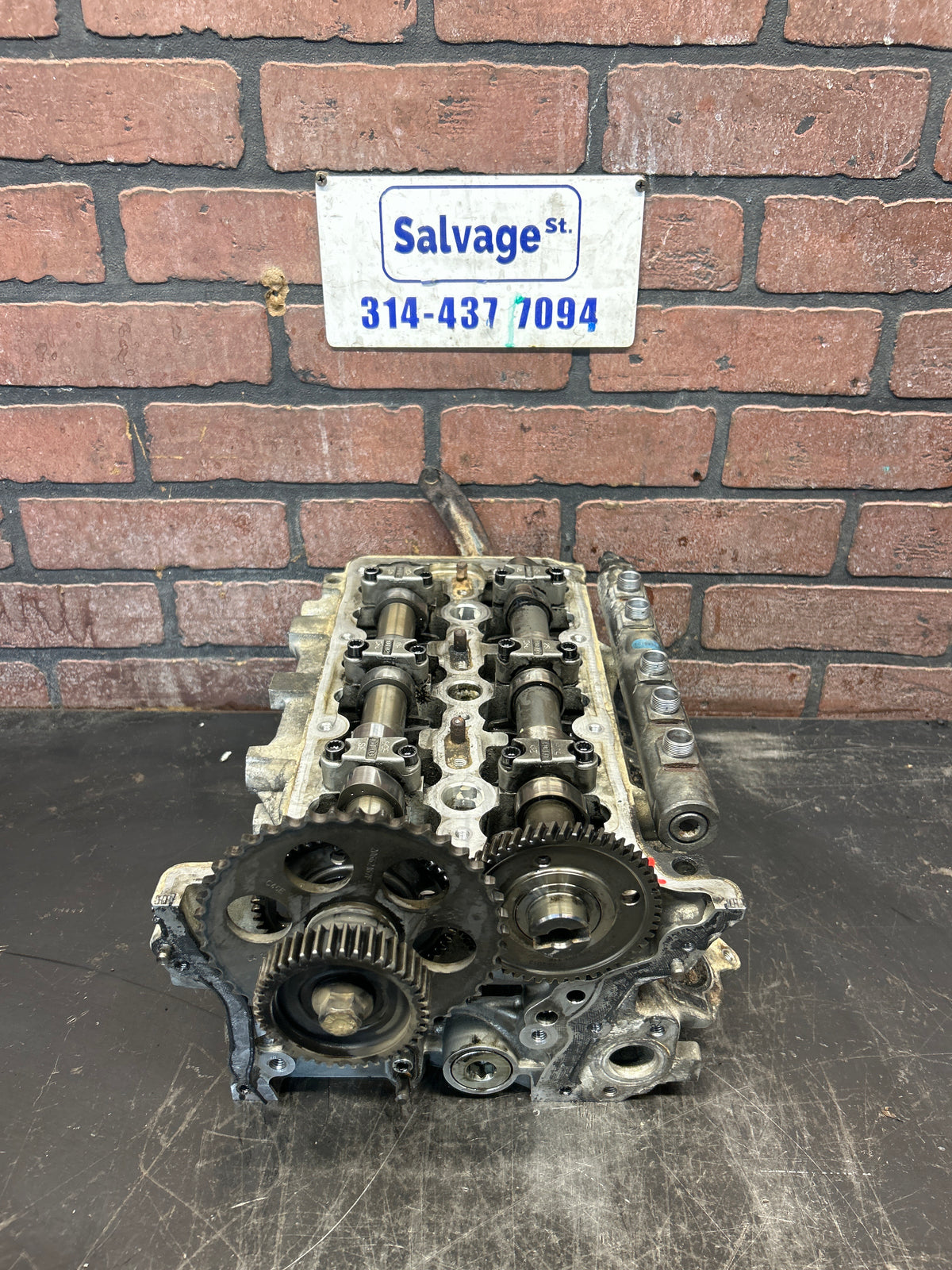 2014-2018 Ram 1500 3.0L EcoDiesel LH Driver Cylinder Head W/ Cams & Fuel Rail