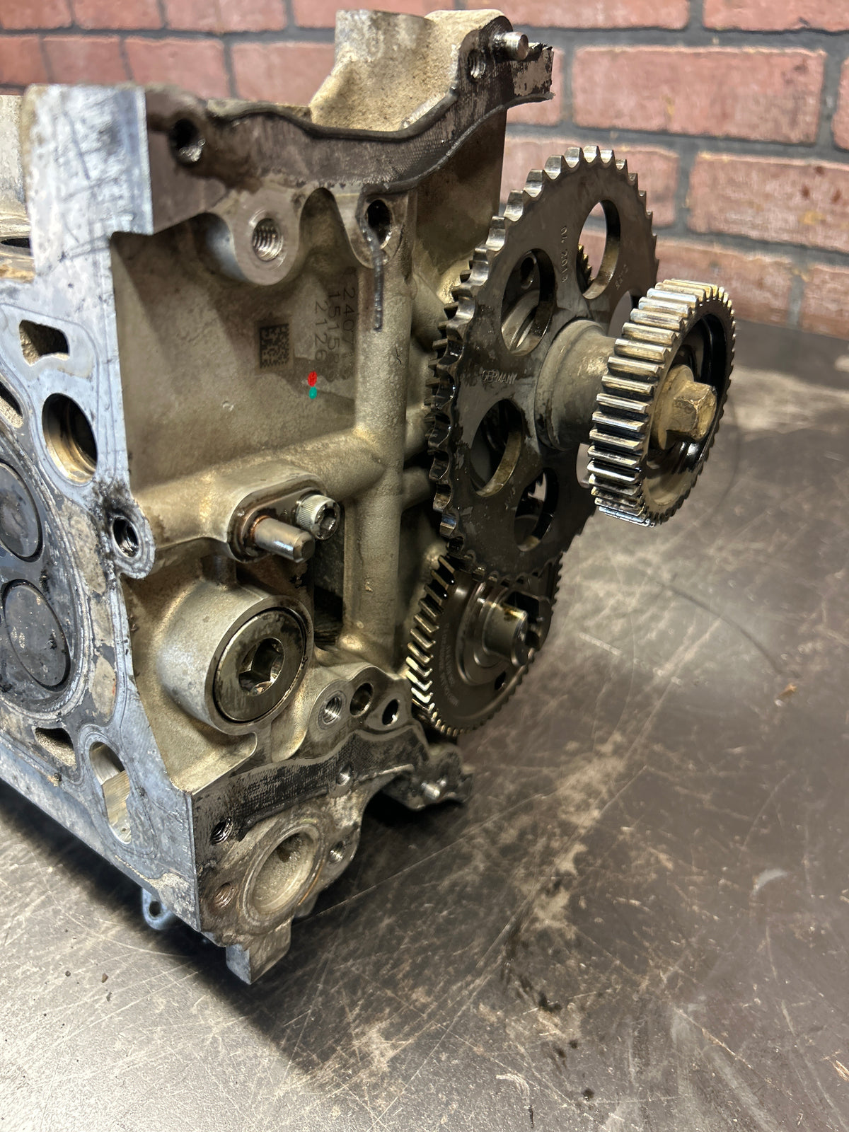 2014-2018 Ram 1500 3.0L EcoDiesel LH Driver Cylinder Head W/ Cams & Fuel Rail