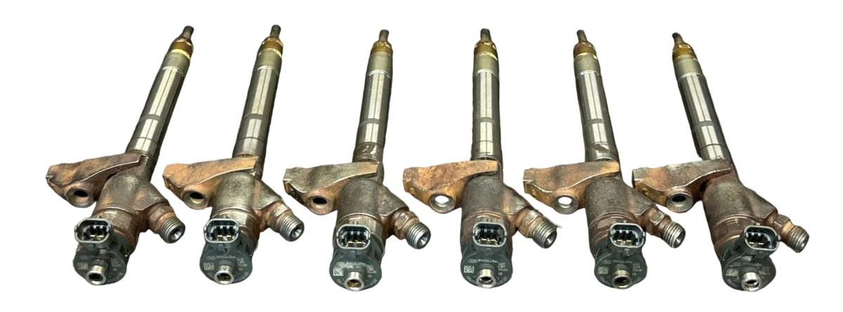 2014-2018 Ram 1500 3.0L EcoDiesel Bosch Fuel Injector Set Of 6 OEM