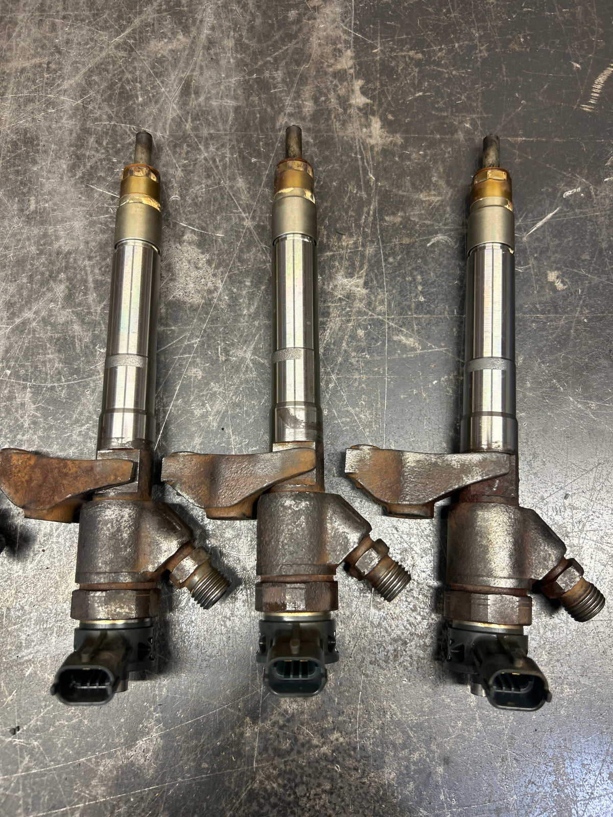 2014-2018 Ram 1500 3.0L EcoDiesel Bosch Fuel Injector Set Of 6 OEM