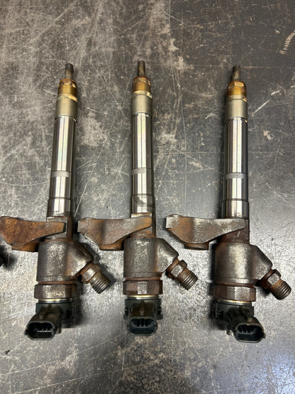 2014-2018 Ram 1500 3.0L EcoDiesel Bosch Fuel Injector Set Of 6 OEM