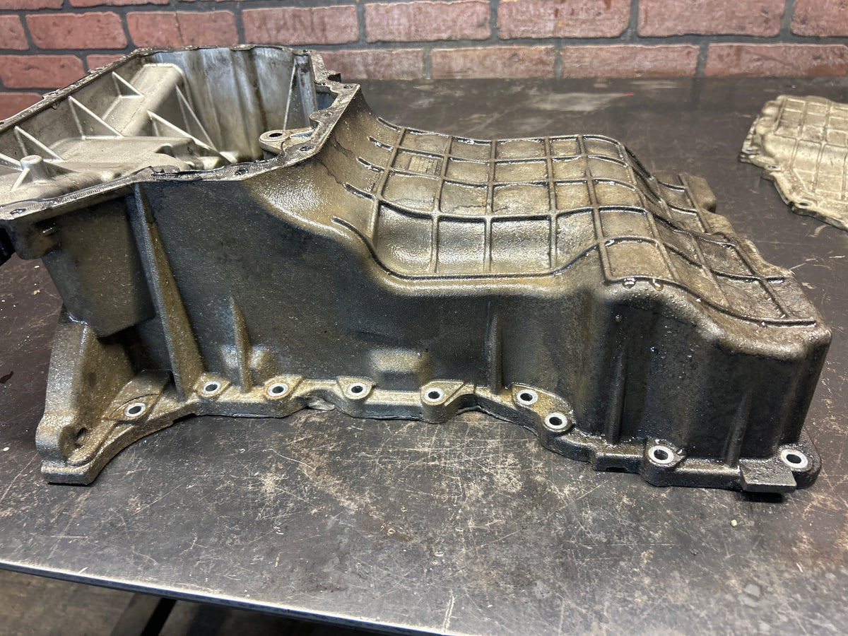 2014-2018 Ram 1500 3.0L EcoDiesel Upper & Lower Engine Oil Pan Set OEM