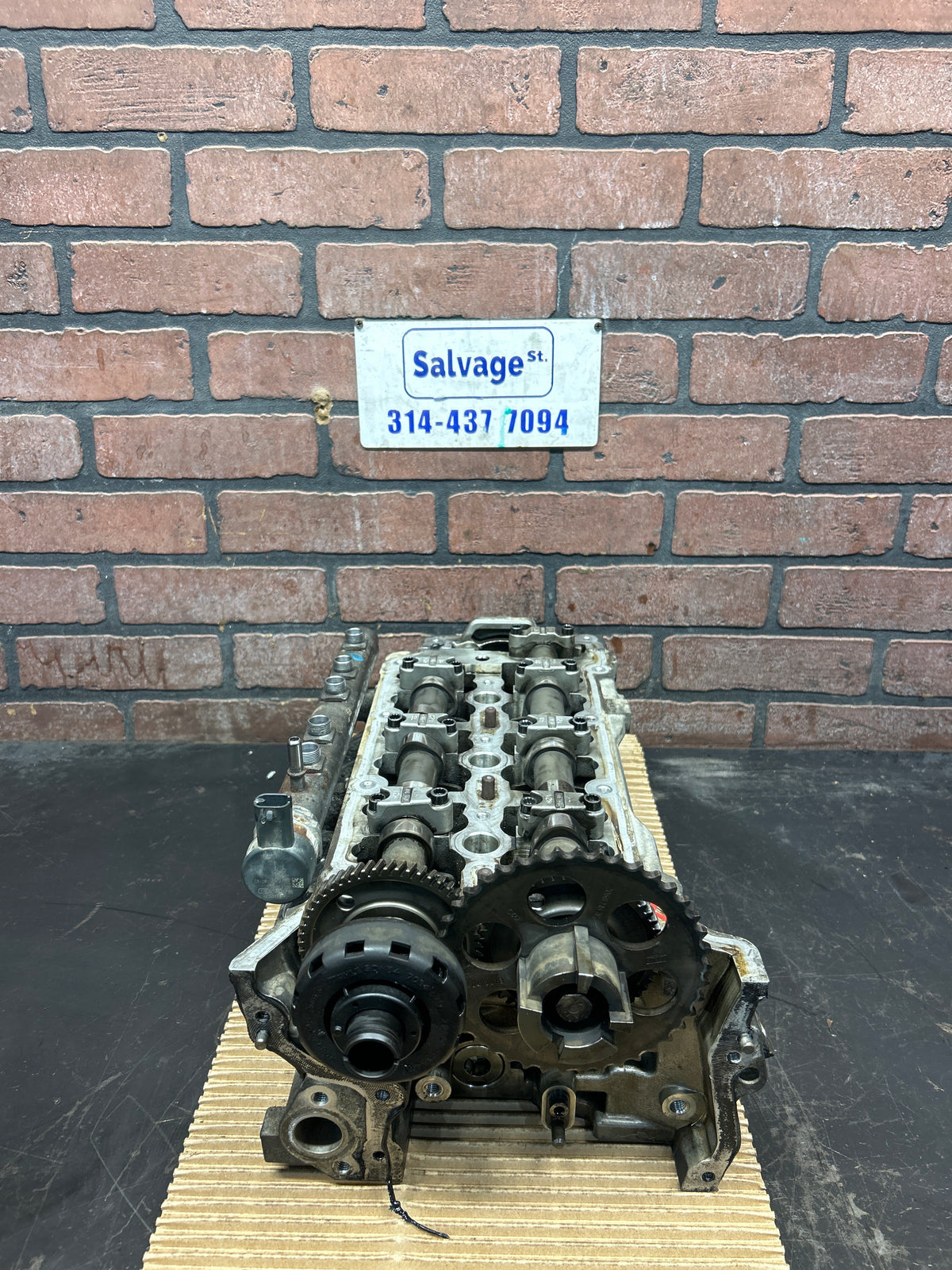 2014-2018 Ram 1500 3.0L EcoDiesel RH Passenger Cylinder Head W/ Cams & Fuel Rail