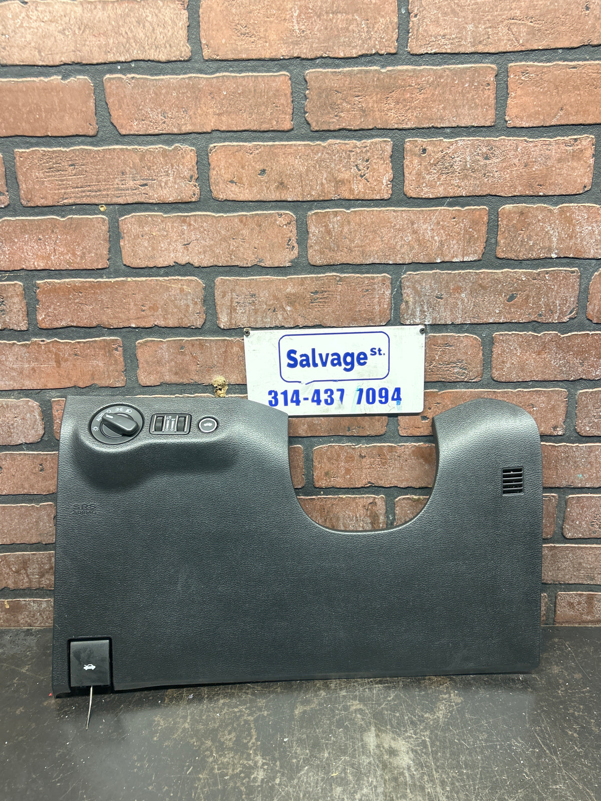 15-23 Dodge Charger Hellcat Lower Steering Column Cover W/ Headlight Switch OEM