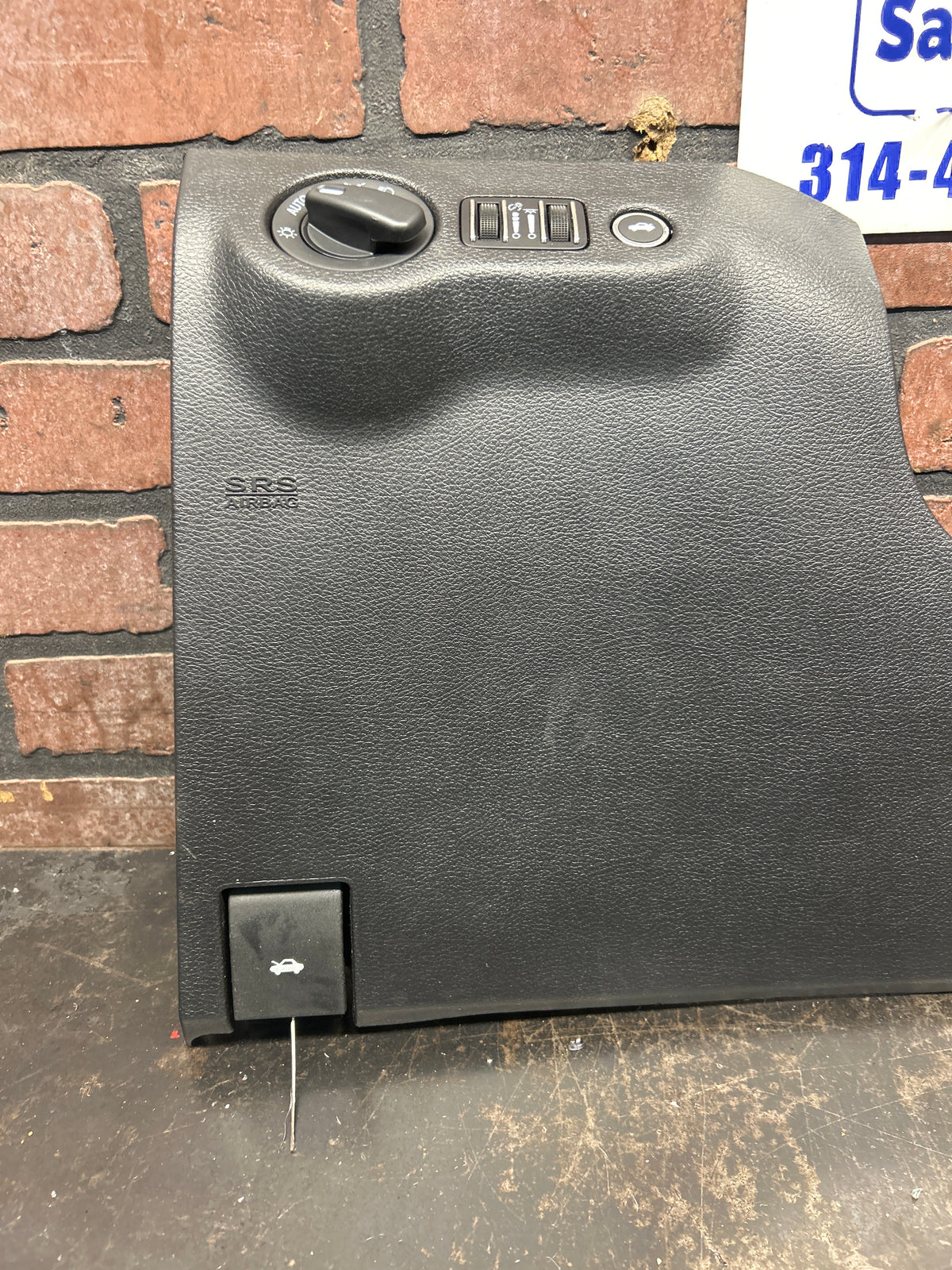 15-23 Dodge Charger Hellcat Lower Steering Column Cover W/ Headlight Switch OEM