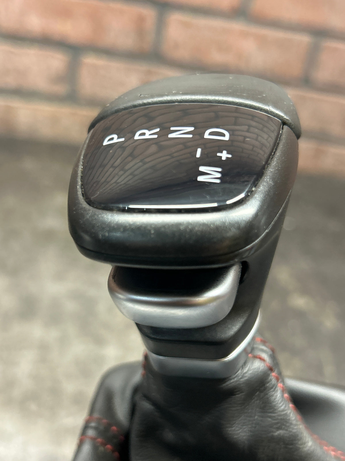 15-23 Dodge Charger Hellcat Auto Shifter Gear Selector Red Stitch 04670717AB OEM