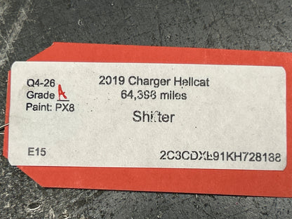 15-23 Dodge Charger Hellcat Auto Shifter Gear Selector Red Stitch 04670717AB OEM