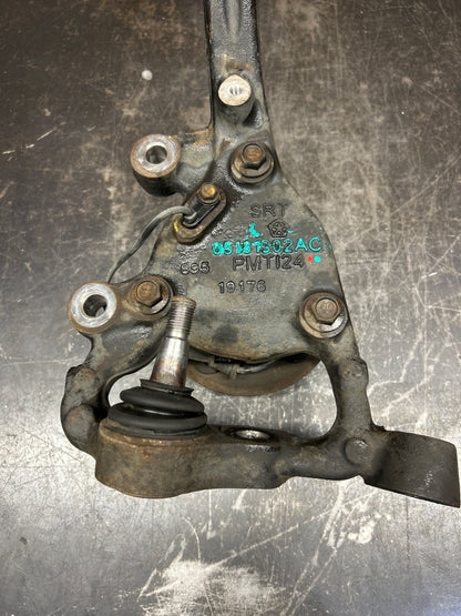 15-23 Dodge Charger Hellcat Front Left Driver Spindle Knuckle W/ Hub 05181902AC