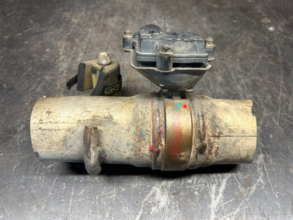 15-23 Dodge Charger Hellcat Left Exhaust Valve Actuator W/ Pipe Section OEM