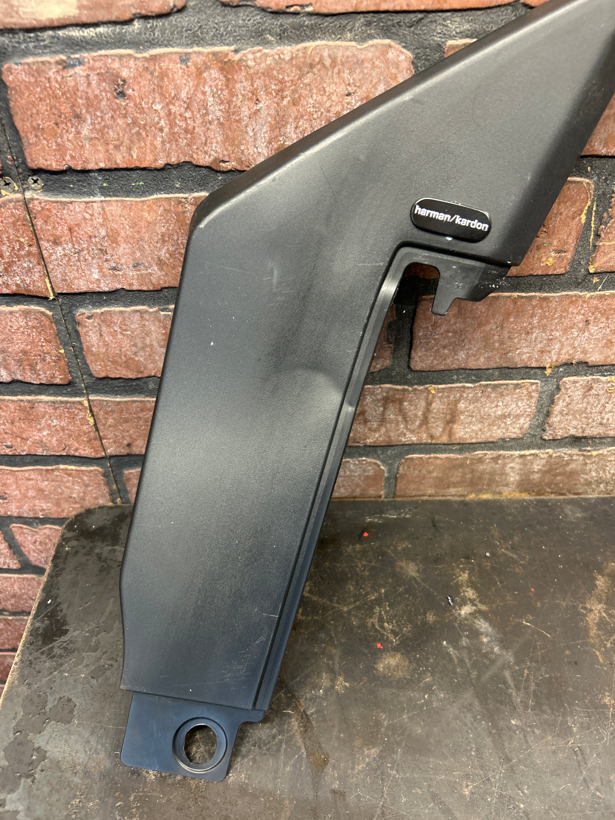 15-23 Dodge Charger Hellcat Front Right Door Window Frame Trim W/ Tweeter Cover