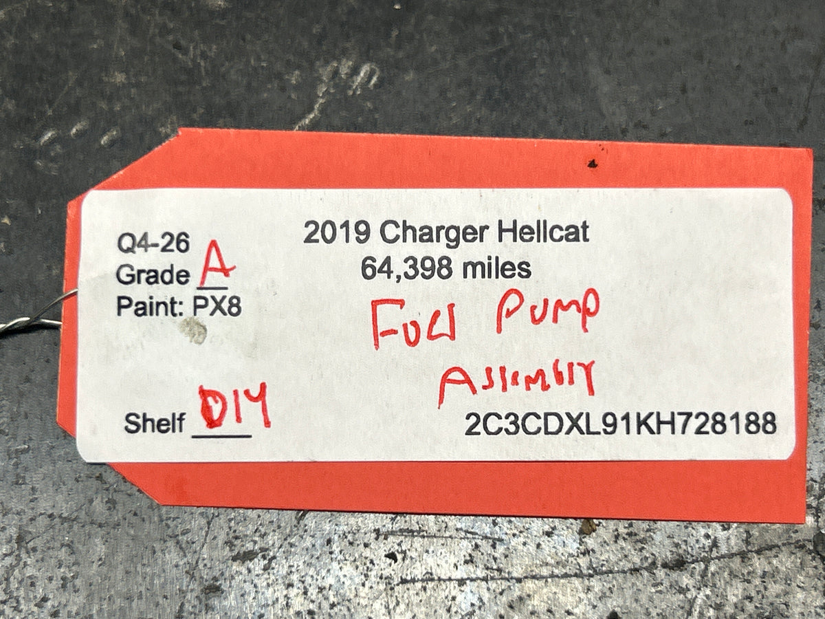 15-23 Dodge Charger Hellcat Fuel Pump & Sending Unit Module Set W/ Lock Rings