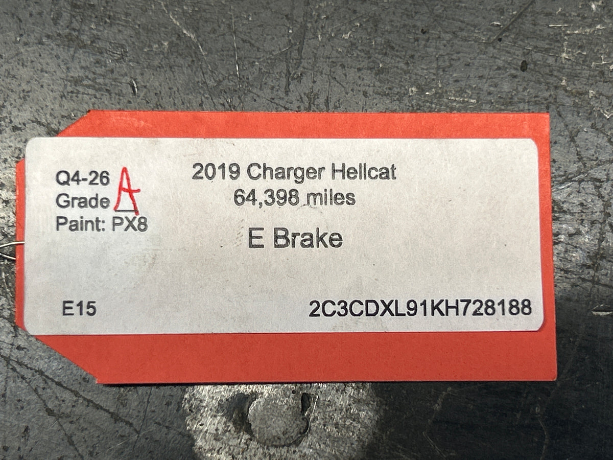 15-23 Dodge Charger Hellcat Parking Emergency Brake Pedal Assembly W/ Cable OEM