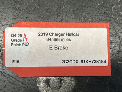 15-23 Dodge Charger Hellcat Parking Emergency Brake Pedal Assembly W/ Cable OEM