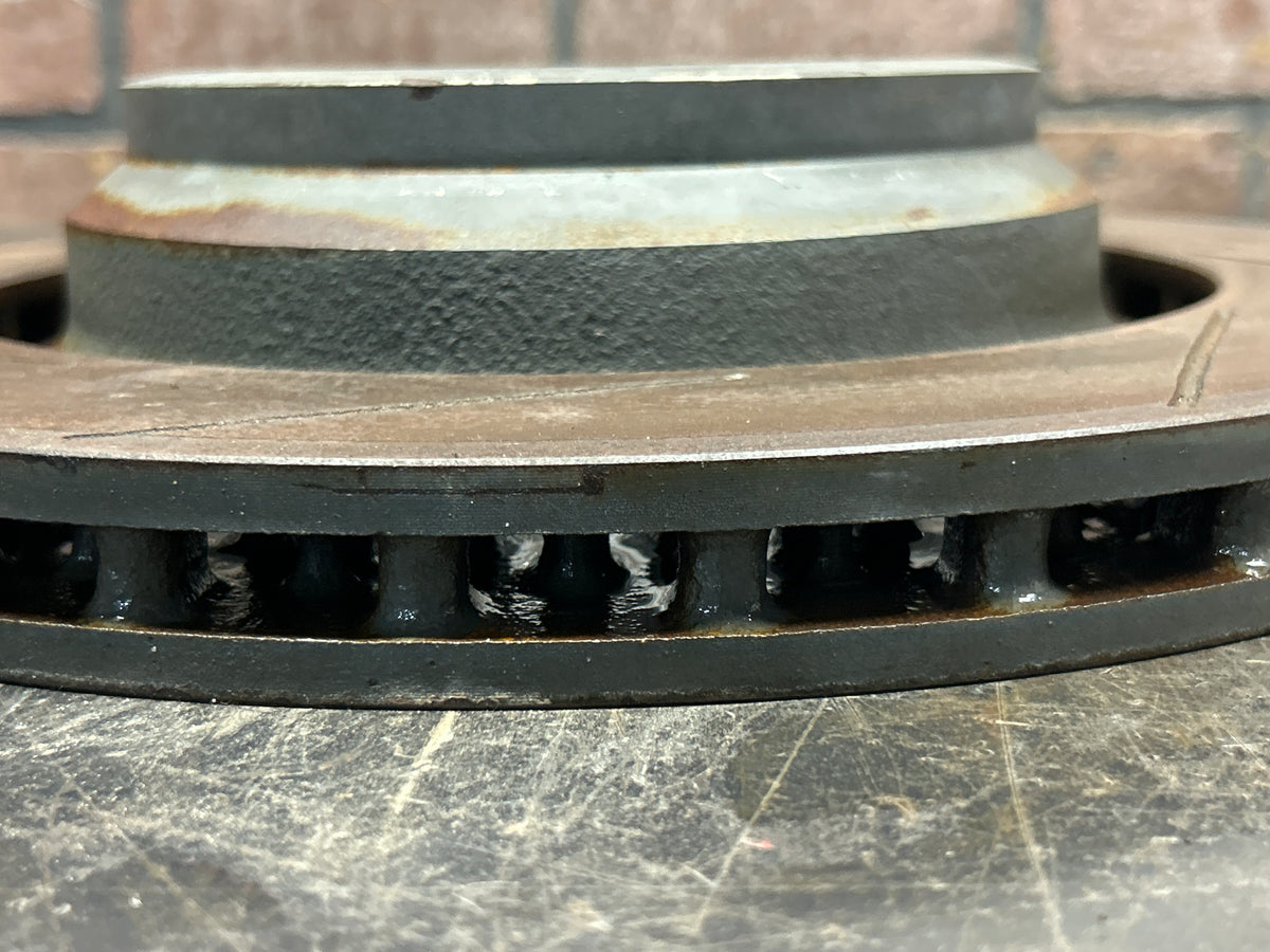15-23 Dodge Charger Hellcat Rear Slotted Brembo Brake Rotor Pair OEM