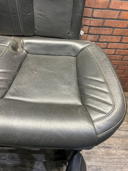15-23 Dodge Charger SRT Hellcat Rear Seat Set Black Leather W/ Side Bolsters OEM