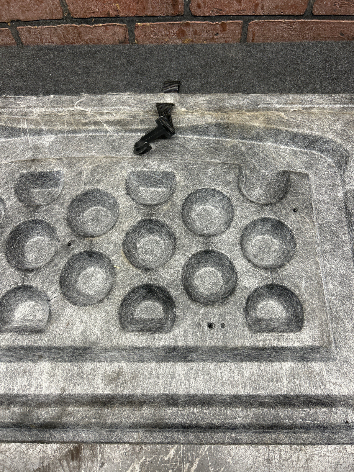 15-23 Dodge Charger Hellcat Rear Trunk Spare Tire Floor Cover Carpet 55315147AJ