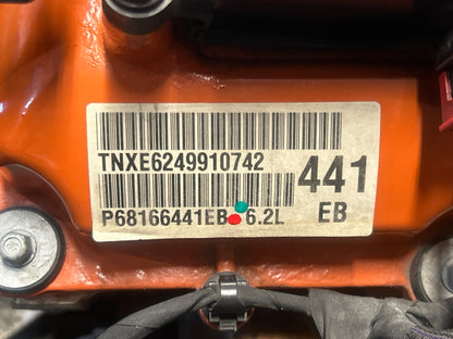 2019 Dodge Charger Hellcat 6.2L Supercharged Hemi Engine Assembly 68166441EB 64K