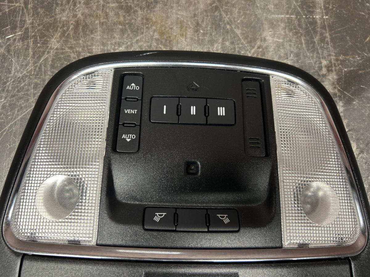 15-23 Dodge Charger Hellcat Overhead Console W/ Sunroof Switch 5PL43DX9AD OEM