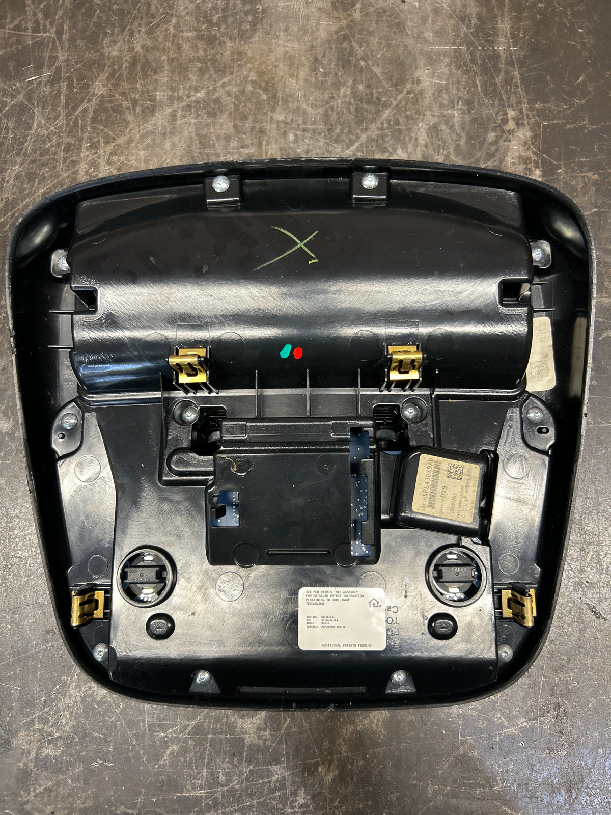 15-23 Dodge Charger Hellcat Overhead Console W/ Sunroof Switch 5PL43DX9AD OEM