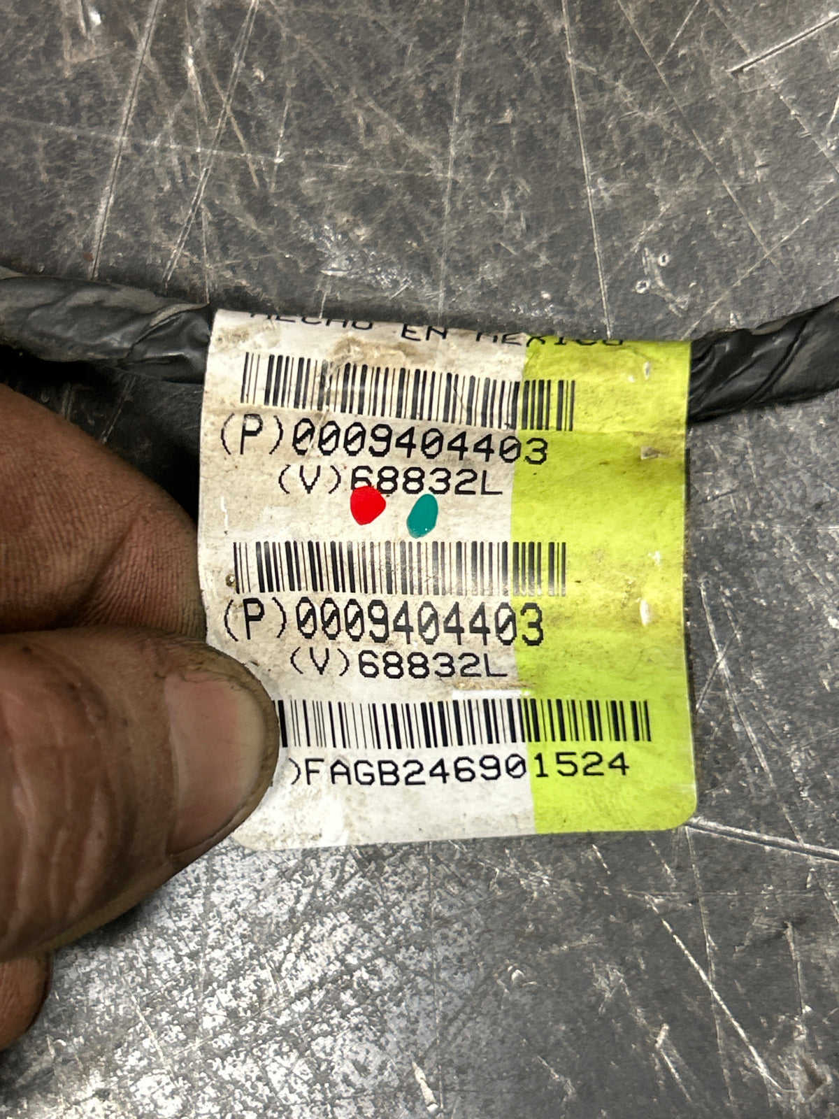 15-23 Dodge Charger Hellcat Rear Bumper Wiring Harness W/ Park Assist Sensors