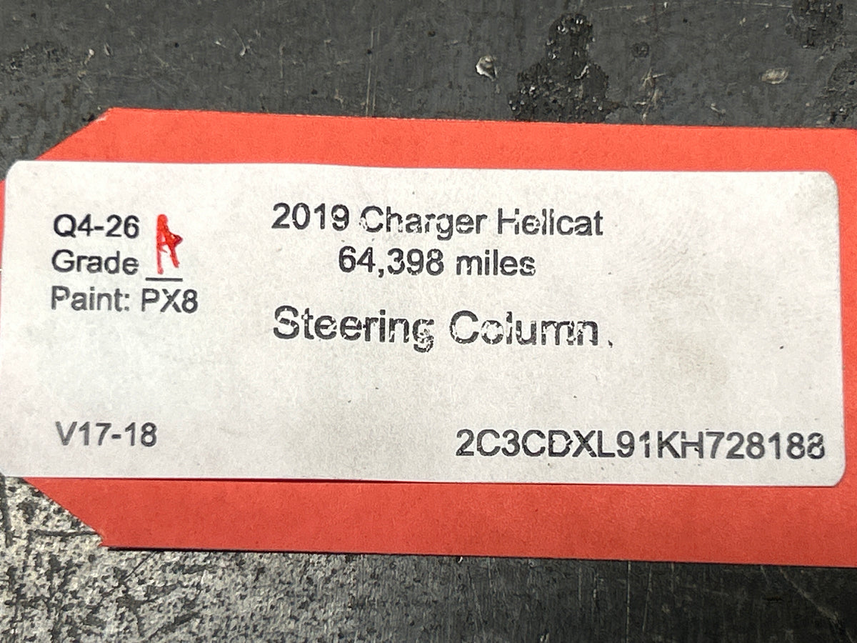 15-23 Dodge Charger Hellcat Power Tilt Telescopic Steering Column 68259474AD
