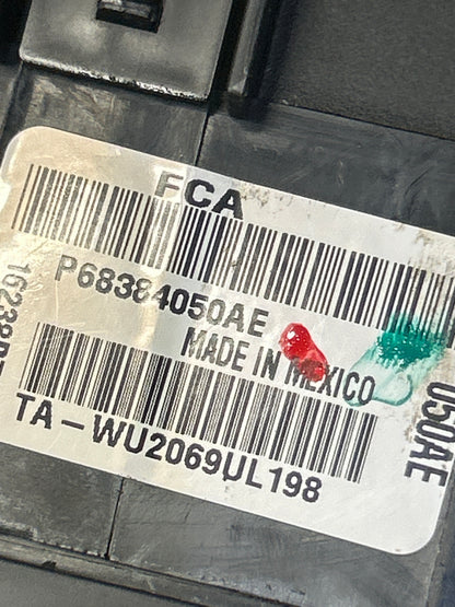 2019 Dodge Charger Hellcat Body Wiring Harness W/ Fuse Box 68384050AE OEM