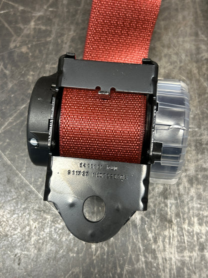 2019 Dodge Charger Hellcat Rear Seat Belt Set Red 6KE111R5AB W/ Buckles OEM