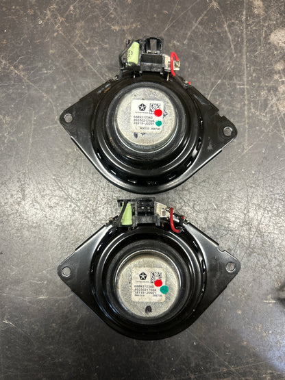 15-23 Dodge Charger Hellcat Harman Kardon Speaker Set Of 9 68043045AD OEM