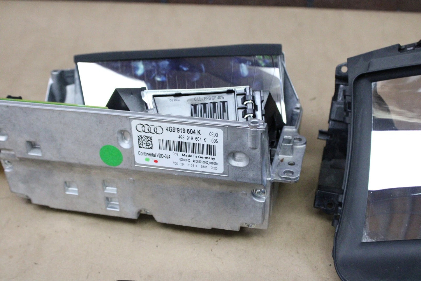 12-18 AUDI A7 S7 A6 DASHBOARD UPPER HEAD DISPLAY CONTROL UNIT OEM 4G8-919-604-K