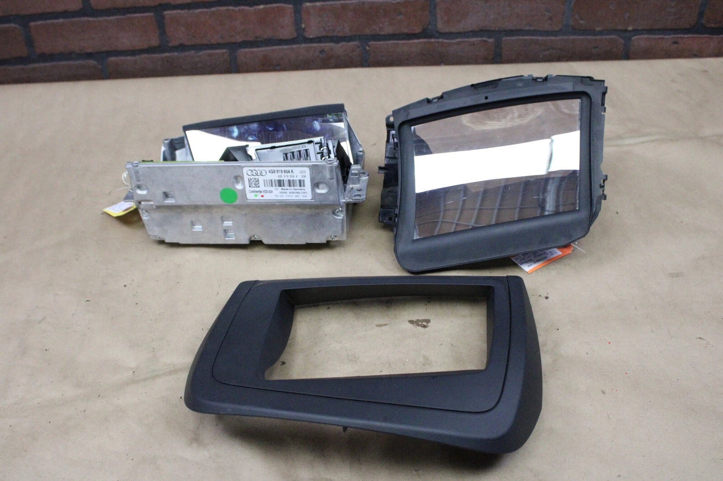 12-18 AUDI A7 S7 A6 DASHBOARD UPPER HEAD DISPLAY CONTROL UNIT OEM 4G8-919-604-K
