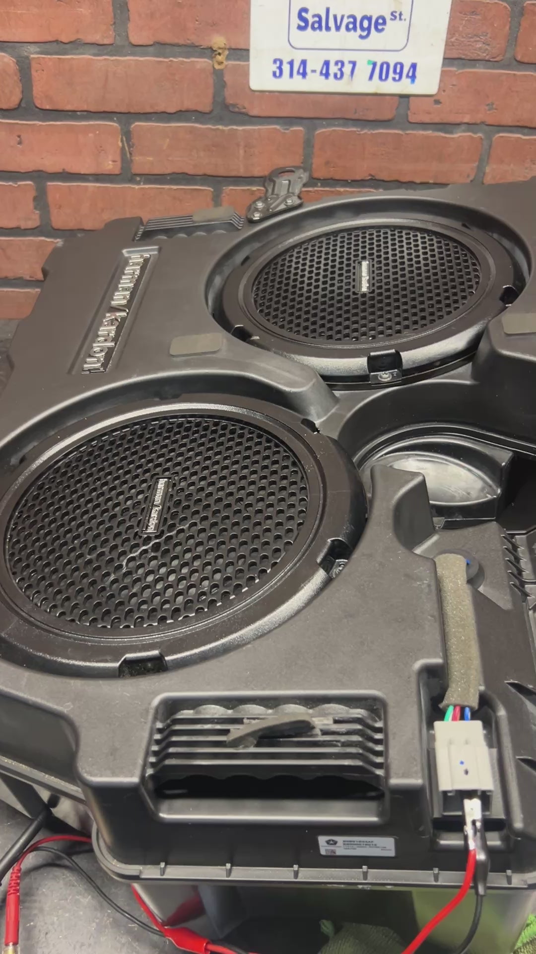 2012-2023 Dodge Challenger Hellcat Subwoofer Speaker Harman/Kardon