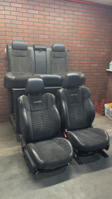 15-23 Dodge Charger OEM Black Leather Suede R/T Scat Pack Daytona Seat Set Seats