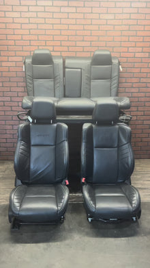 15+ Challenger SRT Hellcat Black Laguna Leather Seats Complete Seat Set OEM 16k